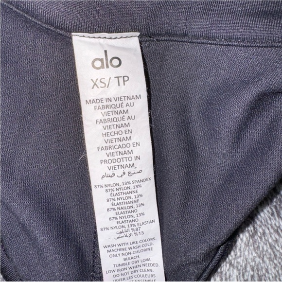 ALO YOGA Black Sleeveless Collared Charmed Tennis Athletic Dress Size X-small - Picture 7 of 16